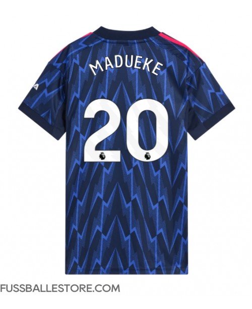 Günstige Arsenal Noni Madueke #20 Auswärtstrikot Damen 2025-26 Kurzarm Günstige Arsenal Noni Madueke #20 Auswärtstrikot Damen 2025-26 Kurzarm